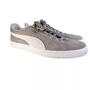Puma Suede Classic Mens shoes sneakers 10.5 Steeple Gray